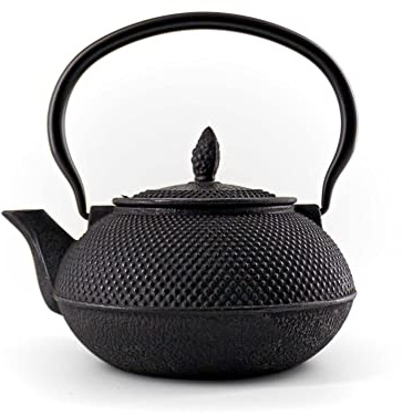 ARARE Tetsubin Ø 14,6 cm 900 ml Schwarz Japan Teekanne Gusseisen