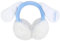 Roffatide Anime Cinnamoroll Ohrenschützer Hasenohren Warmer Kunstpelz Winter Outdoor Ohrenschützer Faltbarer Ohrenwärmer für Frauen Mädchen Weiß