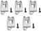 5PCS Stainless Steel Impact Belt Clip Hook with Screws for Makita BTD141 BTD141Z Drill Impact Driver Tools