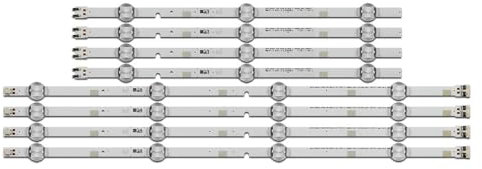 VPVCKMVTVZ Bande de rétroéclairage LED 7 Lampes for téléviseur Fit for Samsung 43 (2015) SVS43 UA43J51SW UN43J5000 CY-JJ043BGAV1H UN43J5200 UN43J5300AF