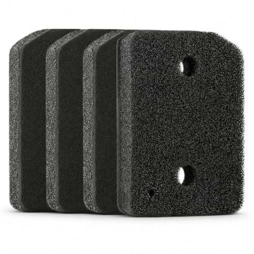 Carehabi 4 Stück Filter für Miele T1 Trockner 9164761 207 x 157 x 30mm | Sockelfilter für Wärmepumpentrockner Wäschetrockner 207 x 157 x 30mm Schwammfilter Filtermatte Ersatzteile Sponge Fein/Grob