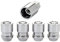 24154SU Wheel Lock Nuts SU M12 x 1,25, cone seat, Overall length 32,5 mm, Hex size 21mm, Key diameter 27,7 mm