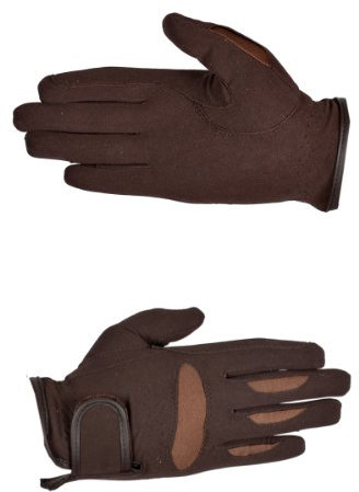 Riders Trend Damen Synthetic Stretchable Synthetik Domy Wildleder Handschuhe – Chocolate/Lt. Braun, S, Schokolade/Hellbraun, Größe S