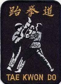 Playwell Martial Arts besticktes Abzeichen – Taekwondo-Aufnäher Nr. 26