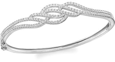 Tuscany Silver Damen - Armband 925 Rundschliff Zirkonia 8.37.1896