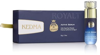 KEDMA - Aktivserum mit Totes-Meer-Mineralien & Antioxidantien - 50g | Aktivserum mit Mineralien und antioxidativen Vitaminen spendet Feuchtigkeit und unterstützt Festigkeit und Ausstrahlung.