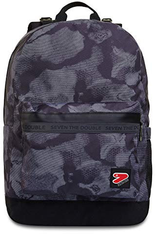 Seven ZAINO REVERSIBILE CON CUFFIE - THE DOUBLE SMOKED CAMO
