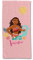 Disney - Serviette de Plage Vaiana 75x150 cm - 300 GSM - 100% Coton - Rose