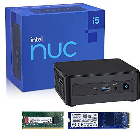 Intel NUC 13 Pro NUC13ANHi5 Arena Canyon: CPU 13.ª Gen, 16 GB RAM, SSD 256 GB, Intel Core i5-1340P, Win 11 Pro Mini, 8K/4K UHD, Gigabit Ethernet/WiFi-6, VESA. Ideal para Empresas/oficinas/hogar.