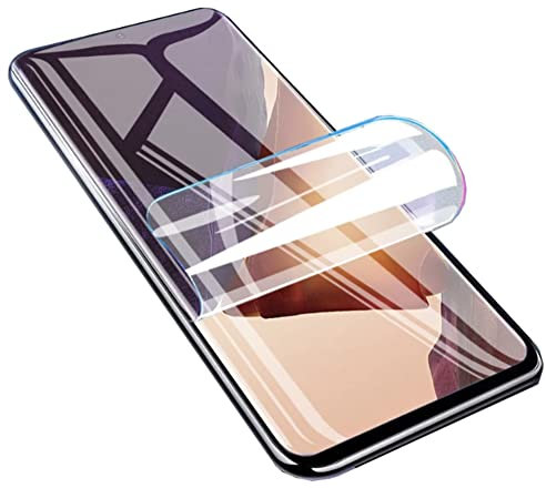 Film hydrogel 2 pcs pour Samsung Galaxy Note20 / Note 20 5G 6.7inch Haute Sensibilité film Flexible TPU Protecteurs d'écran d'empreintes Digitales déverrouiller Pas de Verre Trempé