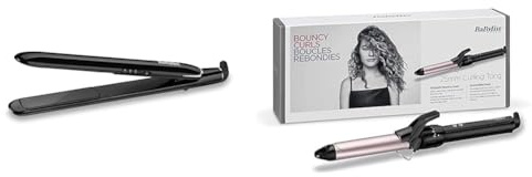Babyliss Sleek Finish 230 Glätteisen 180°C - 230°C mit Abschaltautomatik ST255E & C325E Lockenstab M Pro 180 25mm