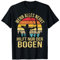 Retro Bogenschießen Bogensport Bogenschütze T-Shirt