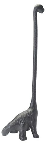 Folpus Dinosaur Paper Towel Holder - Iron Free Standing Kitchen Roll Stand for Dining Table, Farmhouse Bathroom and Toilet