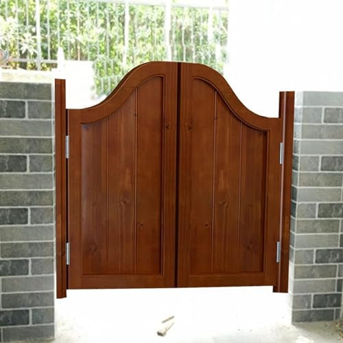 TsoLAY portales de media cintura Puerta abatible de partición de cafetería, puerta de cerca de media cintura con cierre automático de entrada de cocina y Bar, tamaño personalizado disponible puerta co