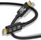 CABLEDECONN Thunderbolt 5 Rallonge 2M 6.6FT USB 4 80gbps Données Ultra - Rapides 240W Câble de Charge Rapide 16k Connexion Vidéo Ultra HD USB Type-C