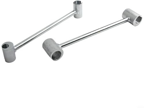 Oniissy Door Hinge Adjustment Wrench Bender Hinges Gap Repair for 8-25mm flag hingles, for Fire Security Cleanroom Doors Silver, Door Hinge Adjustment Tool (8-19mm)