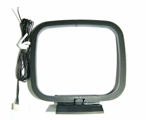 Antena de Bucle Loop Antenna FM/Am 3 Pin Compatible with Sony Home Audio Receiver Systems