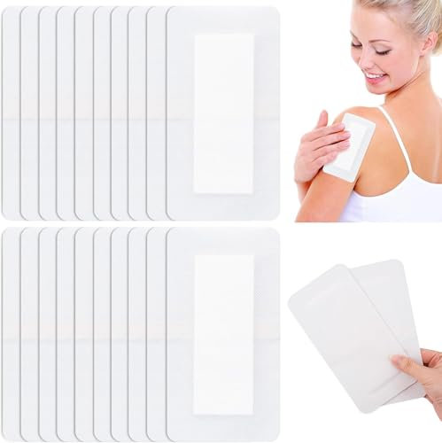 Paquete de 20 Unidades Apósitos Adhesivos Estériles para Heridas, 10 cm x 15 cm Apositos Adhesivos Grandes Ideal para Cortes y Úlceras venosas y por presión, etc
