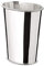EDZARD Vase Perla (Höhe 16 cm), schwerversilbert, Blumenvase mit Perlenrand