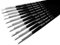 Major Brushes Sable Substitute Brushes Size 1 - Pack of 10
