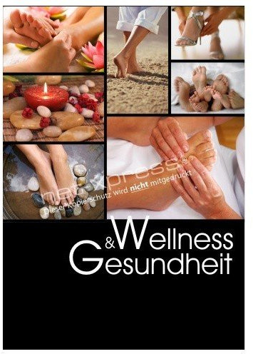 net-xpress Werbeplakat für Fußpflege und Podologie DIN A1, Plakat Poster Nagelstudio