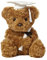 AURORA World Graduation Bear Plush, White Cap, 8.5