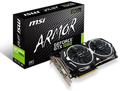 Carte Graphique MSI GeForce GTX 1080 Armor 8G OC