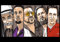 Poster Big Lebowski Alle Charaktere Personnage Wand