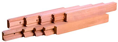 ITAR Coulisses de Table - en Bois - Ouverture Centrale synchronisée - Ouverture : 1020 mm - Croisement : 190 - Longueur Lame : 3L700