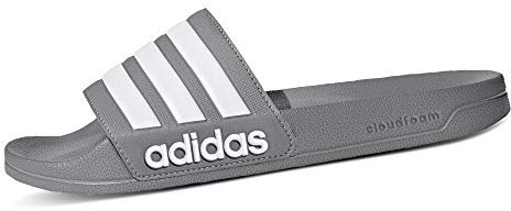 adidas Adilette Shower, Flip-Flops, Unisex, für Erwachsene, Grau/Weiß, 40 EU