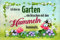 Geschenkeparadies 24 Blechschild im Garten mit den Hummeln bummeln