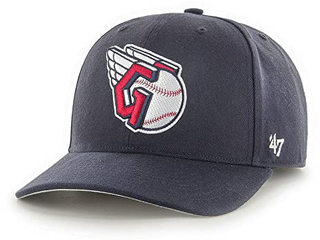 '47 MLB Cleveland Guardians Cap Basecap MVP Cold Zone DP Kappe Navy