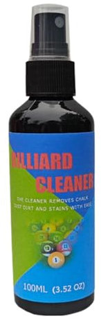 Vriusi 100ml Billiard Ball Cleaning Agent, Billiard Ball Polish Agent, Maintenance Repair Glazing Billiard Table, Billiard Ball Maintenance Cleaner, Decontamination Liquid Billiard Accessories