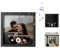Personalisierter Kühlschrankmagnet mit Musik,Magnet Musik Kühlschrankmagnet mit Foto,Musik Magnet Kühlschrank,Selbst Gestalten Können Lieder Spielen für Paare Weihnachten Valentinstag Geburtstag (C)