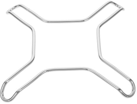 iplusmile Stainless Steel Stove Top Pot Holder Modern Trivet Stand for Milk Pots Cookware Support Rack for Kitchen Elegant Design Decor Multifunctional Wok Pan Stand