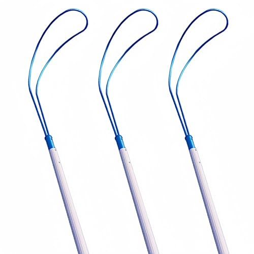 KFGISD, Teleskopstange for Schwimmbäder aus Aluminium - Rettungsstange for Notfälle, Blaue Teleskopstange for Schwimmbäder, 1,2,3,5,6 m, strapazierfähig,Pool-Rettungsstange(3m/9.8ft)