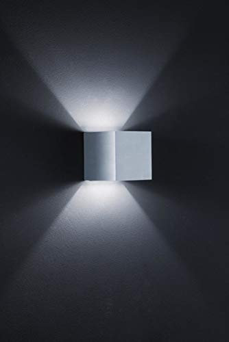 Wandleuchte 1-flammig Siri Farbe: Aluminium matt