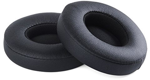 Ear Pads Replacement Earpads for Beats Solo3 Solo 2 Wireless On Ear Headphones Ear Pad/Ear Cushion/Ear Cups/Ear Cover (Black)