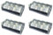 FUCHS Solar LED-Pflasterstein Wegbeleuchtung aus rutschfestem Glas IP 65 warmweiss leuchtend