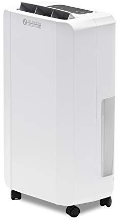 Olimpia Splendid 01993 Aquaria Slim 10 P, 10 Liters/Day Dehumidifier with Pure System and Natural Gas R290, White