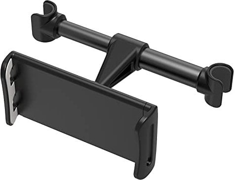 Giftorld Soporte para reposacabezas de Coche,Soporte para teléfono móvil/Tableta,Soporte Ajustable para tabletas/teléfonos de 4 a 11 Pulgadas,Compatible con iPhone, Galaxy,iPad, (Negro)