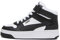 PUMA Damen Carina Street Mid Sneakers 35.5 White Black ┃Basic Sneakers Damen
