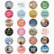 COLOFALLA 120 Stk 4cm Spüche Aufkleber Bunt Sticker mit Positiven Sprüchen Motivationssticker Mutmacher Sticker Inspirierende Motivationsaufkleber zur Jugendweihe (A)