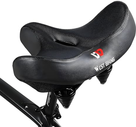 Pikfein ErgoDynamo Fahrradsattel (Schwarz)