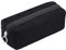 Qxsuse Mäppchen Cord-Stoff,Pencil Case mit praktischem Reißverschluss,Große Speicherkapazität Federmäppchen für Schulen, Büros,Reisen (Schwarz)