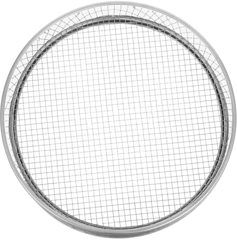 IWOWHERO Robusto Setaccio per Esterni con Maglia da 6 Mm per Setacciare Terreno Rocce E Compost in Acciaio Inossidabile
