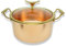 Set di pentole in rame, pentole e padelle in rame martellato, wok per piano cottura, costruzione durevole per una cottura efficiente, versatile accessorio da cucina