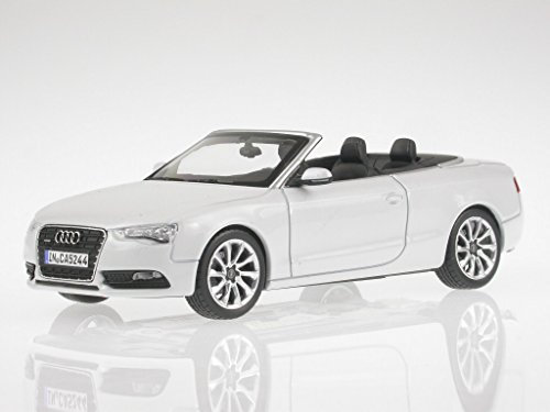 Audi A5 Cabrio 2012 gletscherweiß Modellauto Norev 1:43