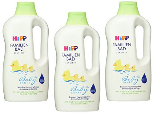 Hipp Babysanft Familienbad, 3er Pack (3 x 1000 ml)