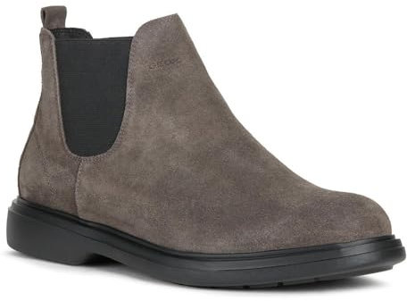 Geox Uomo U Ottavio C Stivaletti Uomo, Grigio (Mud), 45 EU